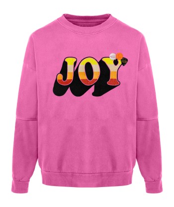 Sweatshirt roller fuschia "JOY FW24" chez Cornerstreet bien 