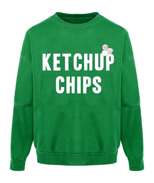 Sweatshirt roller grass "KETCHUP" livraison et retour toujours gratuits