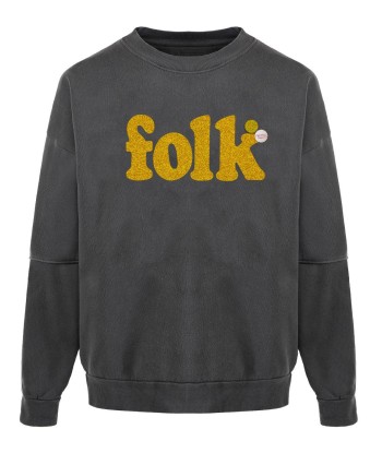 Sweatshirt roller pepper "FOLK" Amélioration de cerveau avec