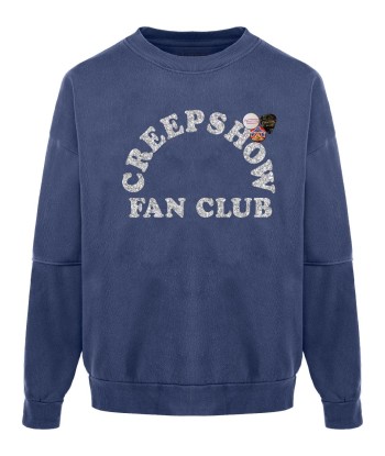 Sweatshirt roller denim "CREEPSHOW" soldes