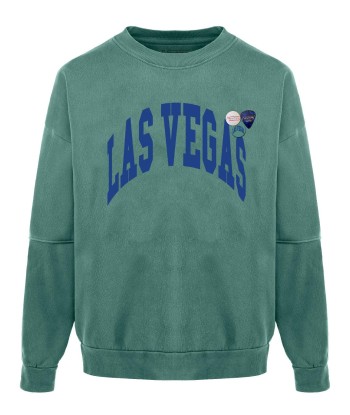 Sweatshirt roller light green las vegas "CITY" JUSQU'A -70%! 