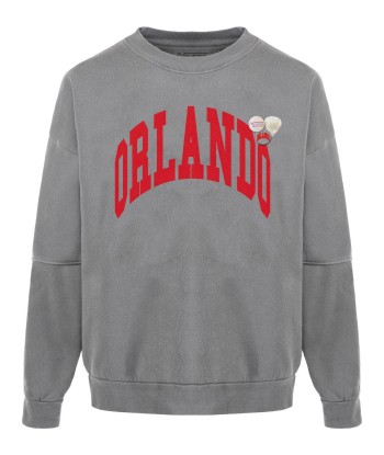 Sweatshirt roller grey orlando "CITY" l'évolution des habitudes 