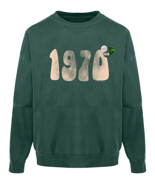 Sweatshirt roller forest "1970 FW21" Par le système avancé 