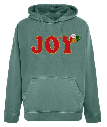 Hoodie jagger light green "JOY FW21" le des métaux précieux