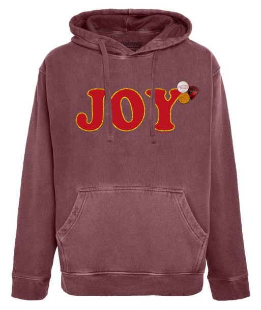 Hoodie jagger brick "JOY FW21" en linge