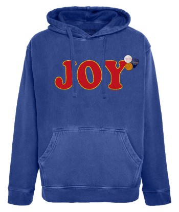 Hoodie jagger flo blue "JOY FW21" destockage