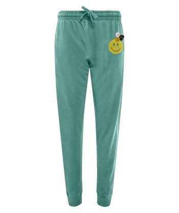 Jogging jogger light green "SMILE" les ctes