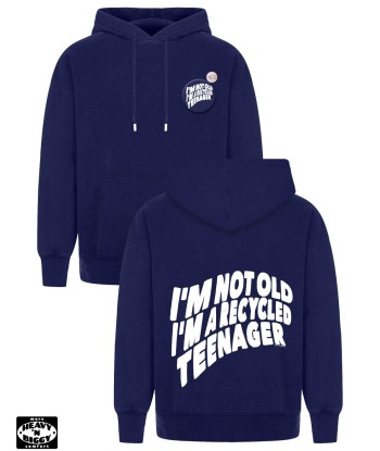 Hoodie heavy'n biggy deeper navy "RECYCLED" Le MVP de beaucoup