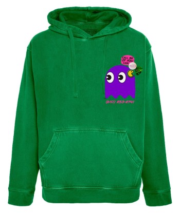 Hoodie jagger grass "GHOST" Economisez 