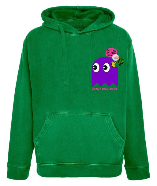 Hoodie jagger grass "GHOST" Economisez 