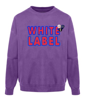 Sweatshirt roller purple "VINYL" vous aussi creer 