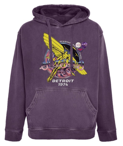 Hoodie jagger grape "READING" Livraison rapide