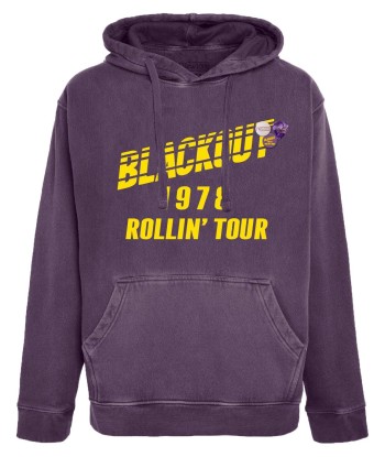 Hoodie jagger grape "BLACKOUT" le concept de la Pate a emporter 