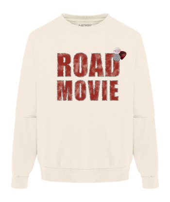 Sweatshirt roller natural "MOVIE" pas cher