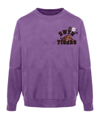 Sweatshirt roller purple "WILD" 50% de réduction en Octobre 2024