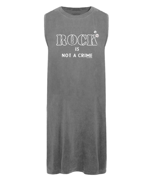 Dress daytona gray "CRIME" de pas cher