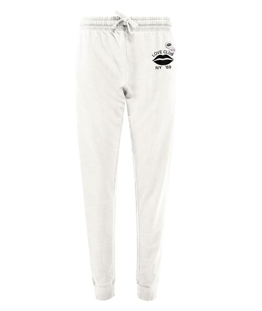 Jogger jogger off white "LOVE CLUB" outlet