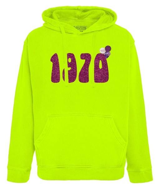 Hoodie jagger neon yellow "1970 SS23" Le MVP de beaucoup