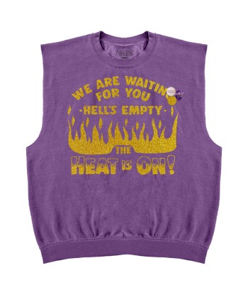 Sweatshirt bolster purple "HEAT" offre 