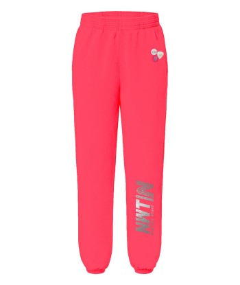 Jogger palmer neon pink "OFFICIAL" pas cher