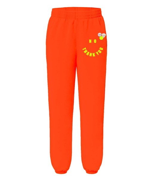 Jogging palmer neon orange "NO" Profitez des Offres !