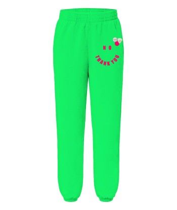 Jogging palmer neon green "NO" paiement sécurisé