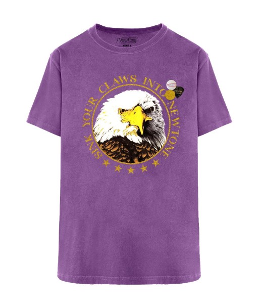 Tee shirt trucker purple "CLAWS" Jusqu'à 80% De Réduction