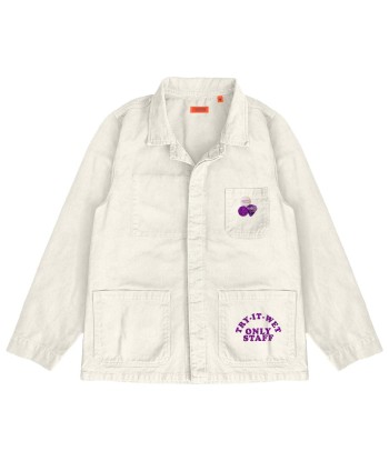 Veste sanfor dirty white "STAFF" des créatures d'habitude