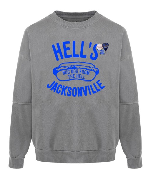 Roller gray “HELLS” sweatshirt en ligne