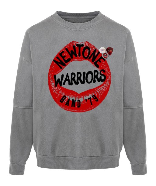 Roller gray sweatshirt "WARRIORS" online