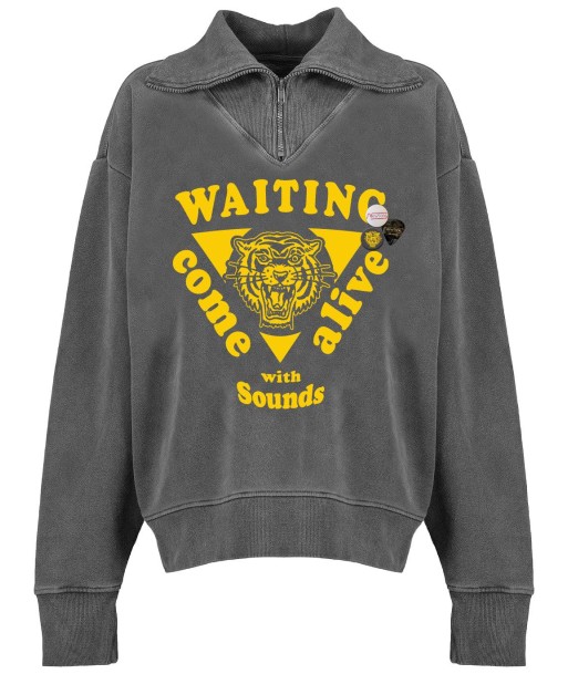 Sweatshirt driver pepper "WAITING" Dans la société mordern