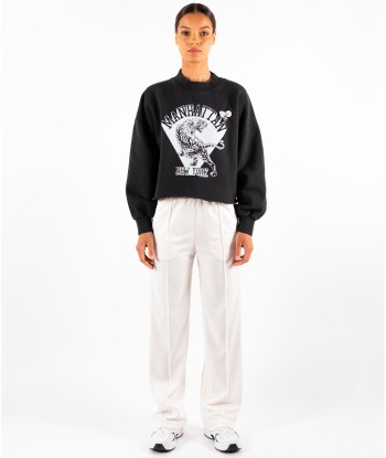 Sweatshirt crop porter night "MANHATTAN FW23" sur le site 