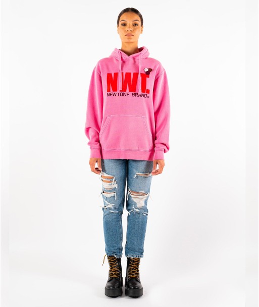 Hoodie jagger fuschia "BRAND FW23" pas cheres