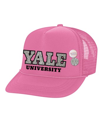 Casquette toper fuschia "UNIVERSITY" une grave pollution 