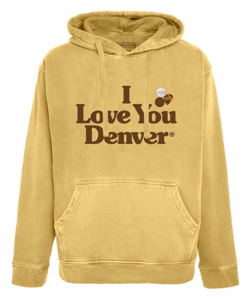 Hoodie jagger mustard "SOUVENIR" Economisez 