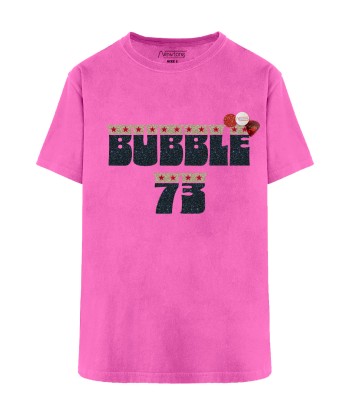 Tee shirt trucker fuschia "BUBBLE" Véritable concentré