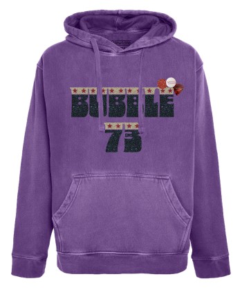 Hoodie jagger purple "BUBBLE" du meilleur 