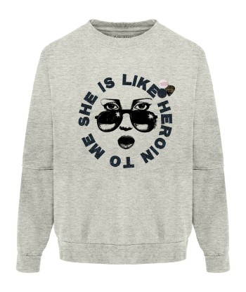 Sweatshirt roller elephant "HEROIN" Pour