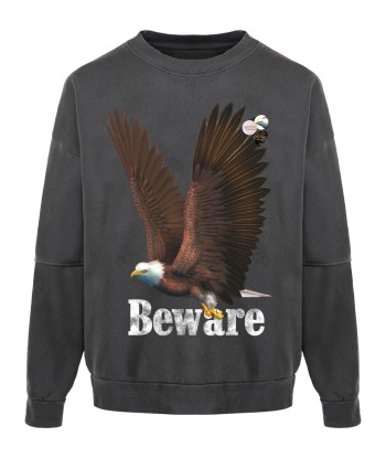 Sweatshirt roller pepper "BEWARE" ouvre sa boutique