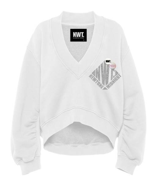 Sweatshirt marlee dirty white "MID" Amélioration de cerveau avec