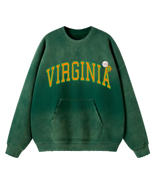 Sweatshirt piper vintage forest "VIRGINIA" À commander