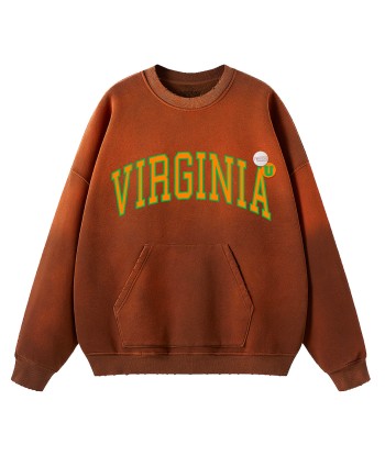 Sweatshirt piper vintage brown "VIRGINIA" prix pour 