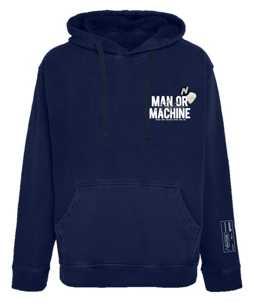 Hoodie jagger navy "MACHINE" l'achat 