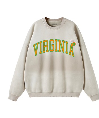 Sweatshirt piper vintage natural "VIRGINIA" du meilleur 