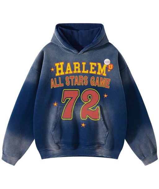 Hoodie skyler vintage blue "HARLEM" Par le système avancé 