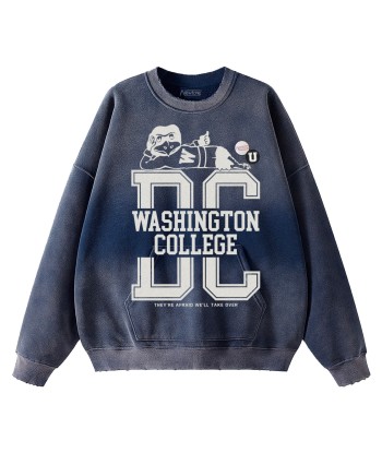 Sweatshirt piper vintage blue "WASHINGTON" 2 - 3 jours ouvrés.