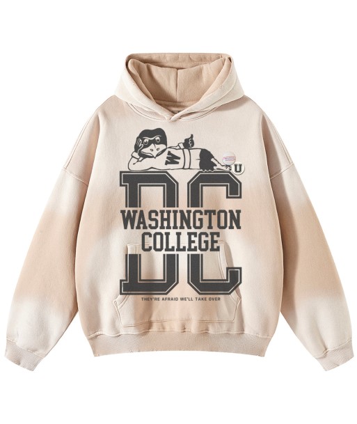 Hoodie skyler vintage natural "WASHINGTON" 50% de réduction en Octobre 2024