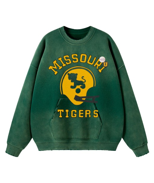 Sweatshirt piper vintage forest "MISSOURI" les muscles