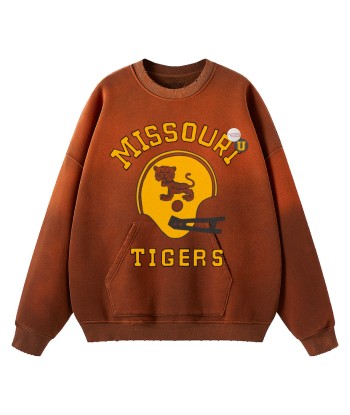 Sweatshirt piper vintage brown "MISSOURI" vente chaude votre 