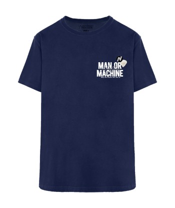 Tee shirt trucker navy "MACHINE" Venez acheter